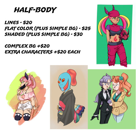 Comsheet - half body